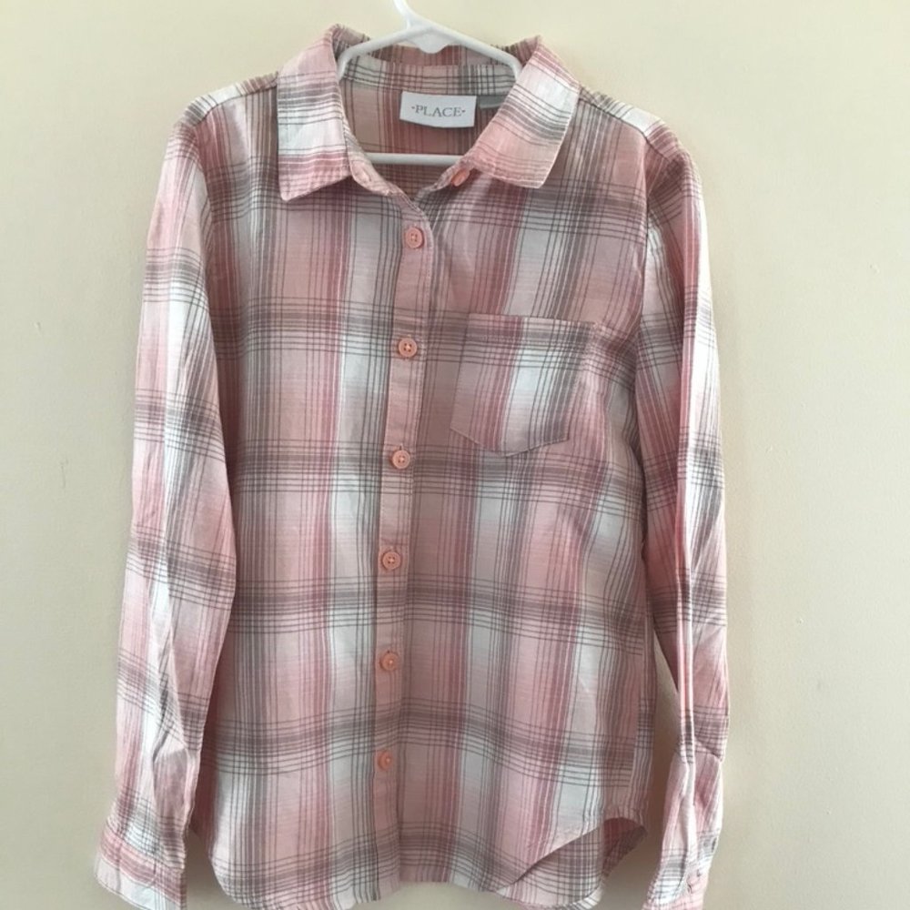 The Children's Place plaid shirt